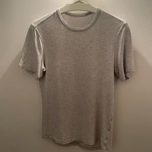 White Heather Lululemon T Shirt